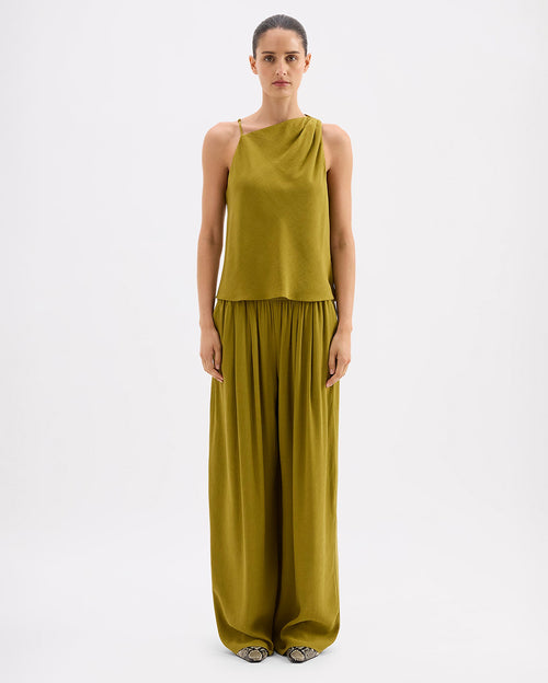Anthea Top - Avocado - Nude Lucy