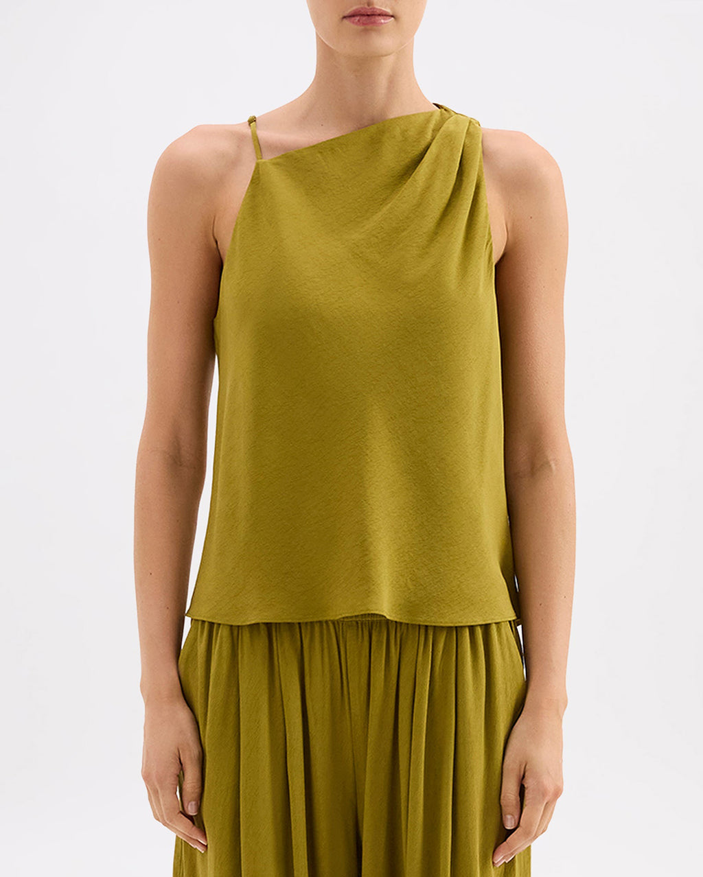 Anthea Top - Avocado - Nude Lucy