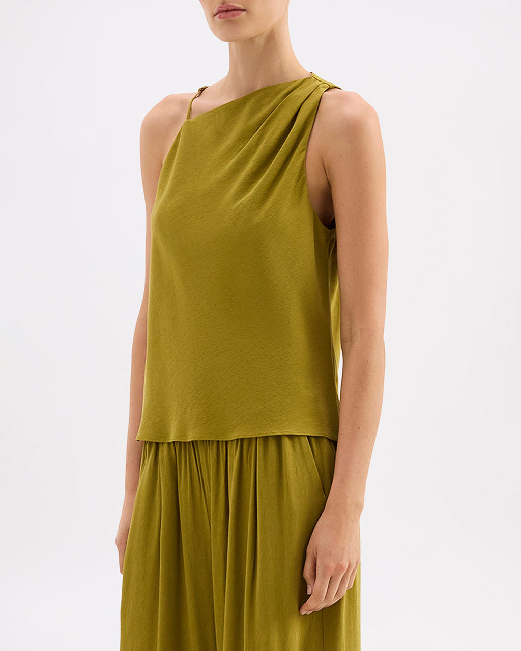 Anthea Top - Avocado - Nude Lucy