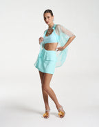 Skort - Aqua by Summi Summi - view 3