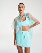 Sports Crop - Aqua by Summi Summi - view 2