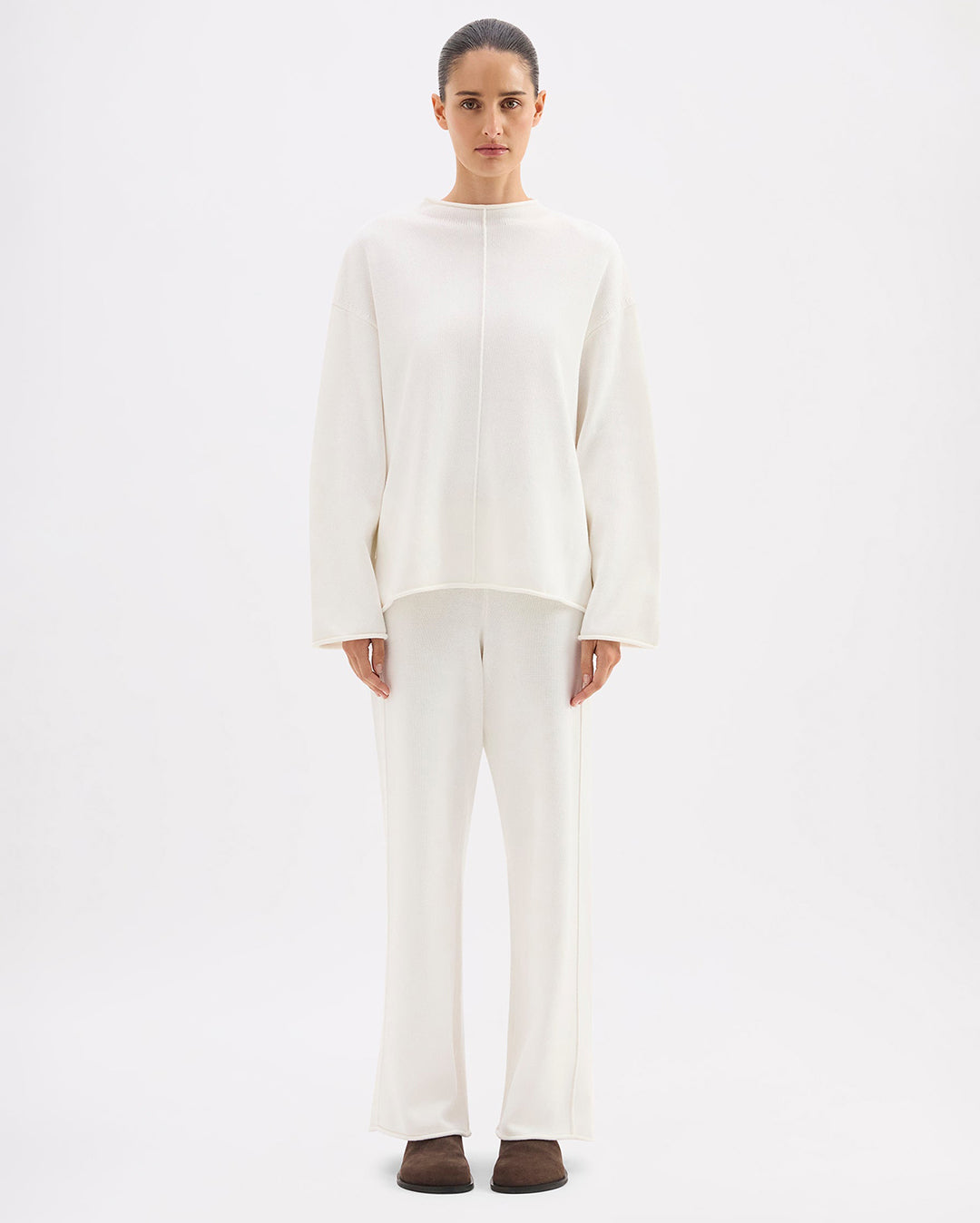 Arlet Knit - Salt - Nude Lucy