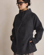 Arlo Coat - Deep Charcoal - Gracious