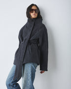 Arlo Coat - Deep Charcoal - Gracious
