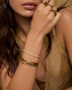 Allegra Tennis Bracelet - Gold - Arms of Eve