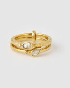 Milena Stacking Ring - Gold - Arms of Eve