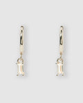 Pip Silver Charm Earrings - Silver - Arms of Eve