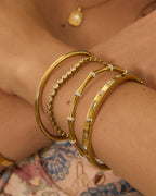 Winona Gold Bracelet - Stone - Arms of Eve