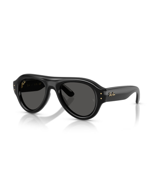 Aviator Puffer Sunglasses - Black/Ultra Black - Ray-Ban