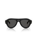 Aviator Puffer Sunglasses - Black/Ultra Black - Ray-Ban