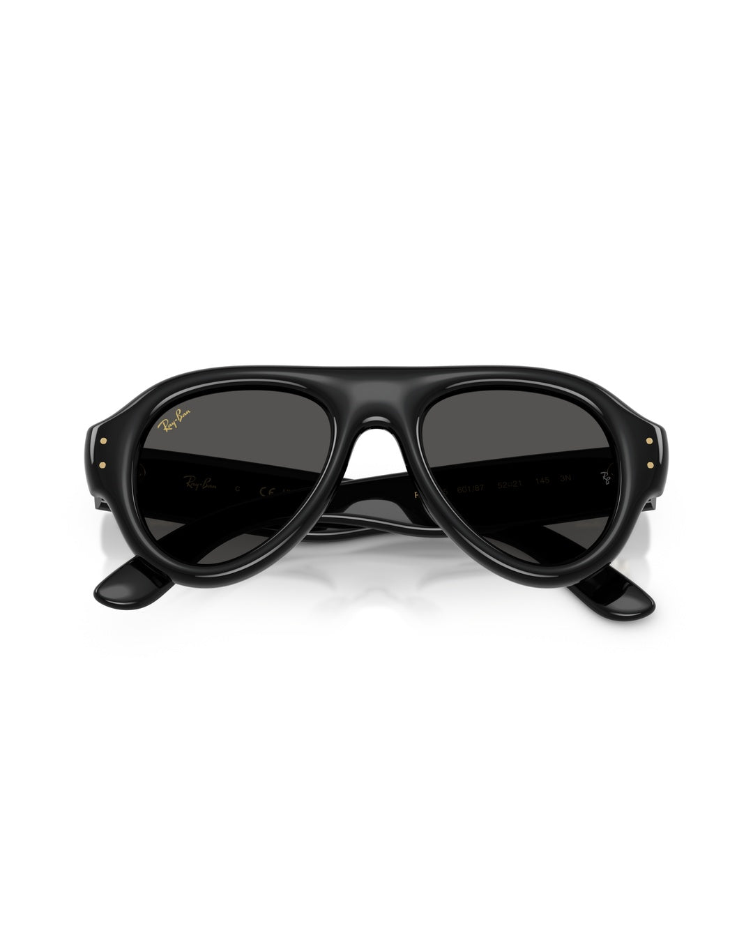 Aviator Puffer Sunglasses - Black/Ultra Black - Ray-Ban