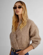The Ryan Sunglasses - Gold by Luv Lou - view 6