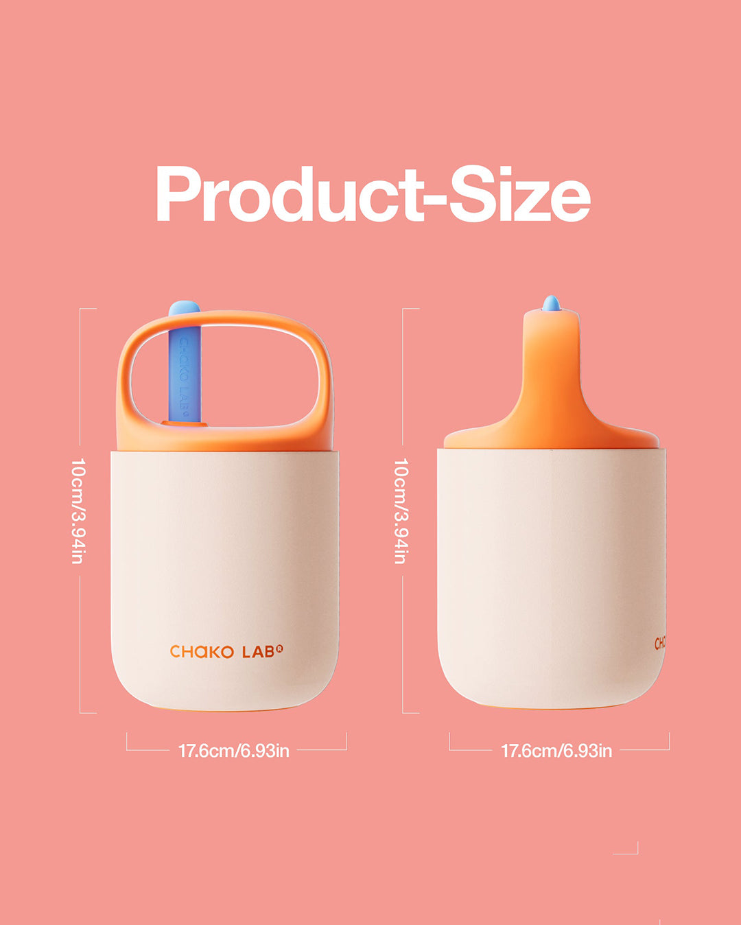 BaoBao Cup 450ml - Raspberry Oatmeal - Chako Lab