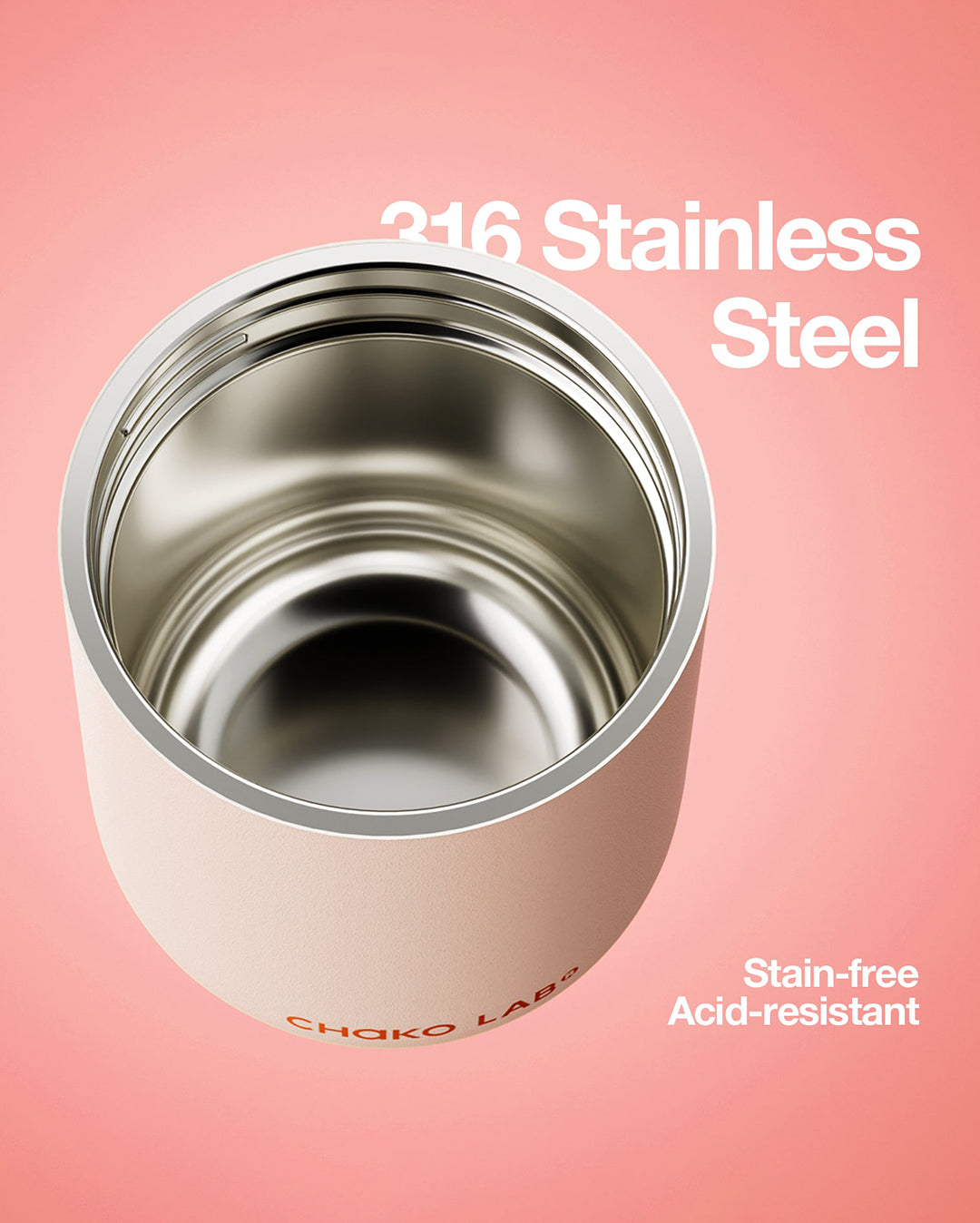 BaoBao Cup 450ml - Raspberry Oatmeal - Chako Lab