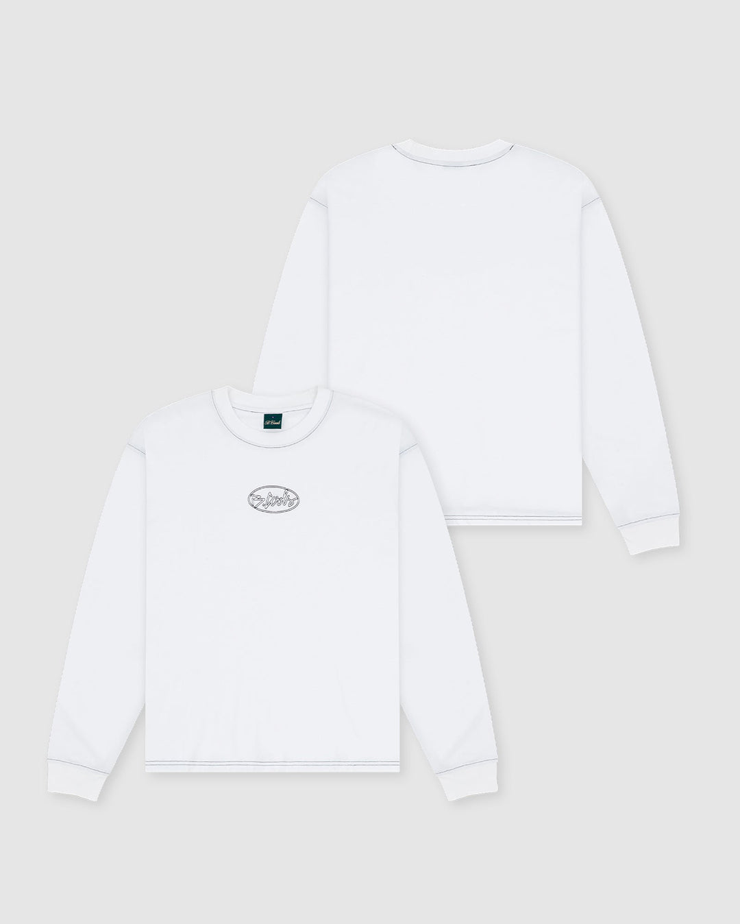 1990 Long Sleeve Tee - White