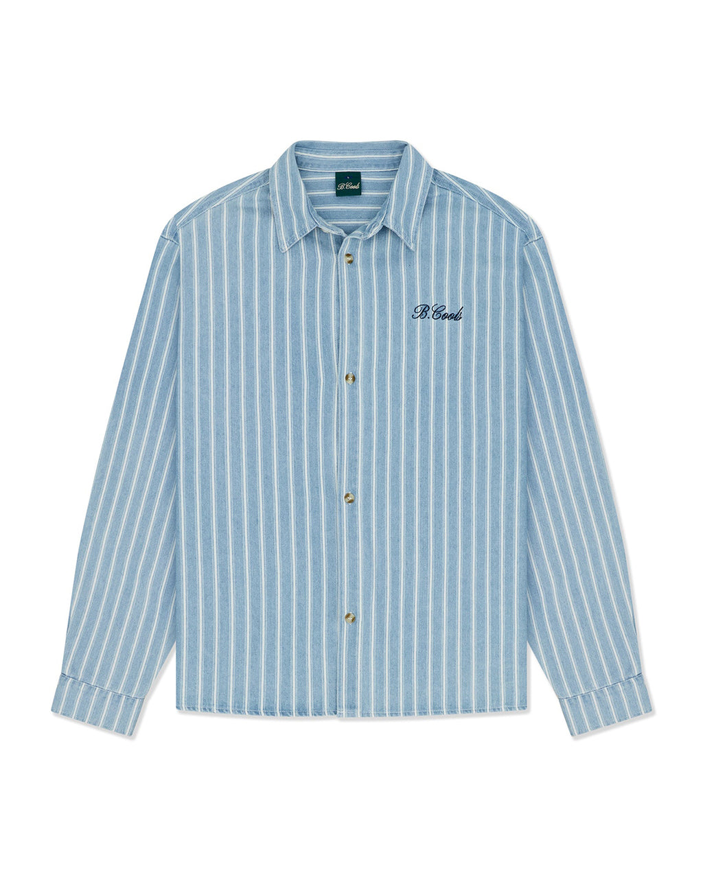 Crop LS Shirt - Blue - Barney Cools