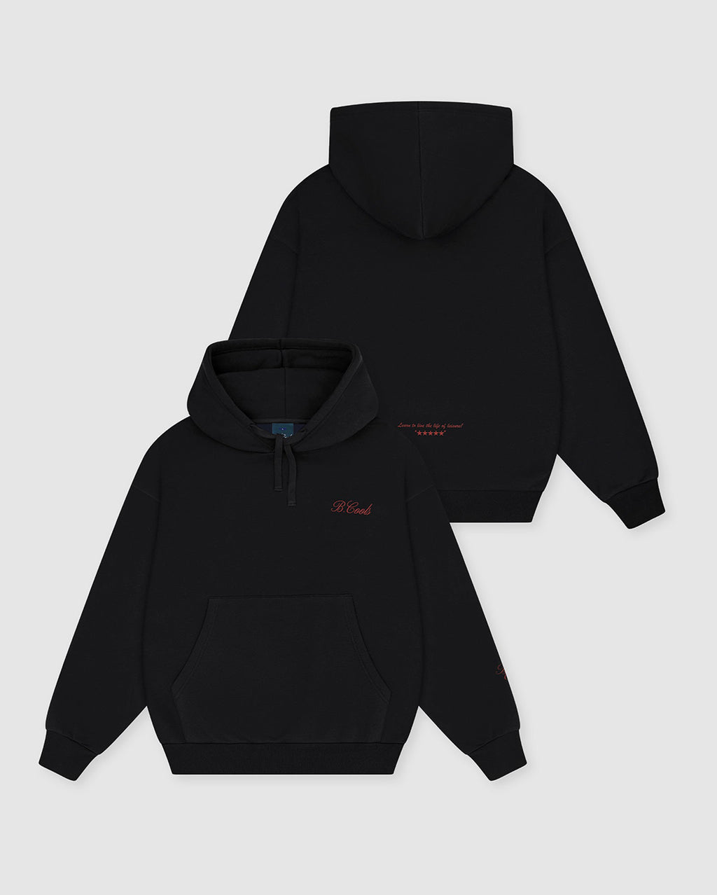 Scribe Crop Hood - Black