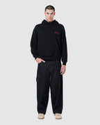 Scribe Crop Hood - Black