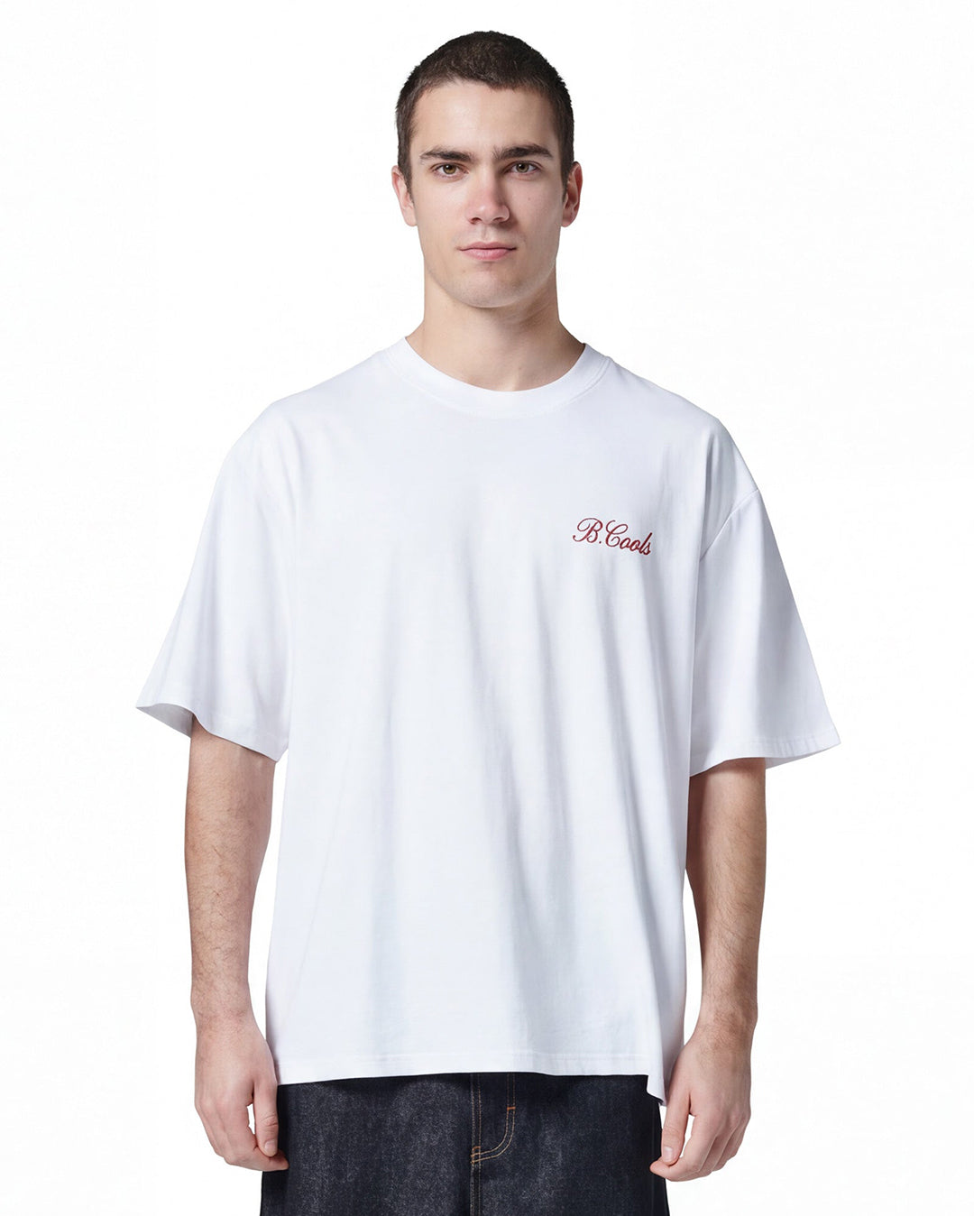 Scribe Tee - White - Barney Cools