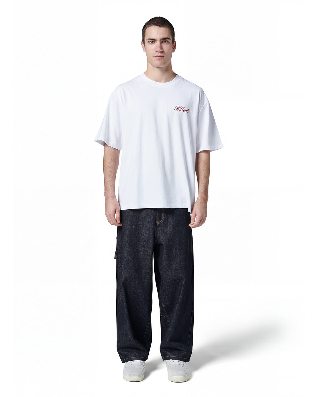 Scribe Tee - White - Barney Cools