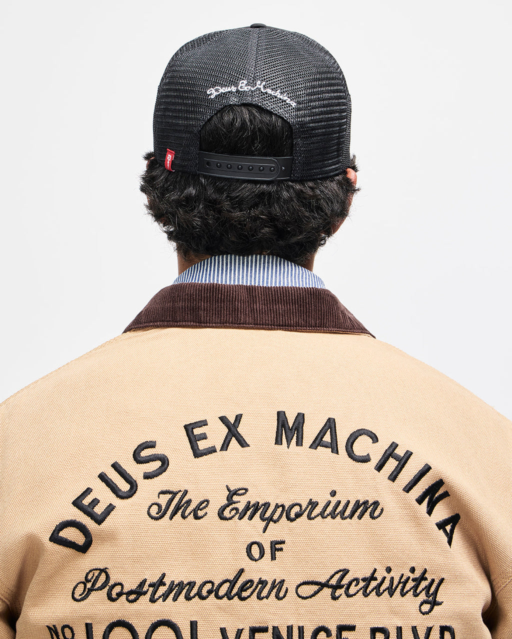 Baylands Trucker - Black-White - Deus Ex Machina