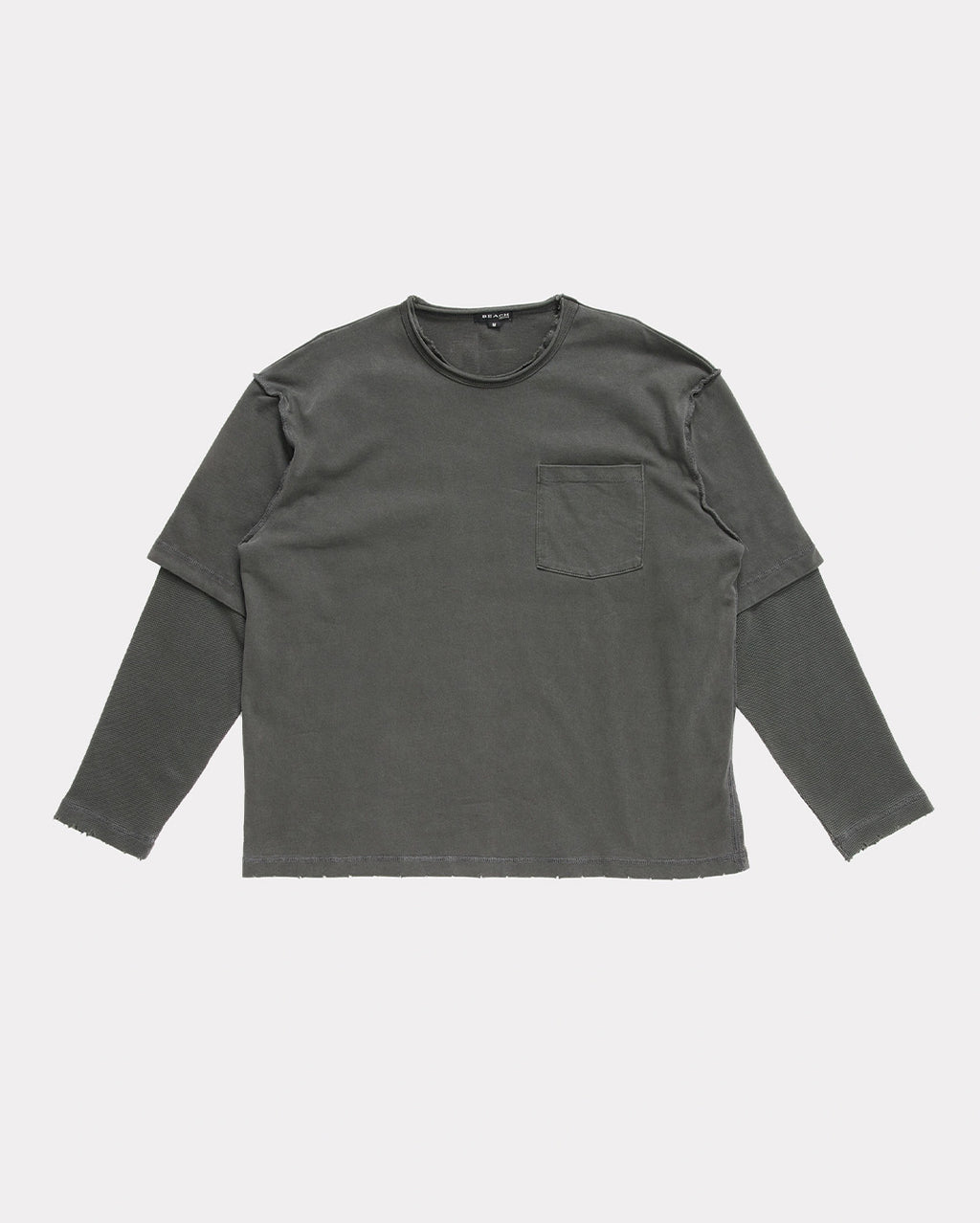 Dream Layer Long Sleeve Tee - Charcoal