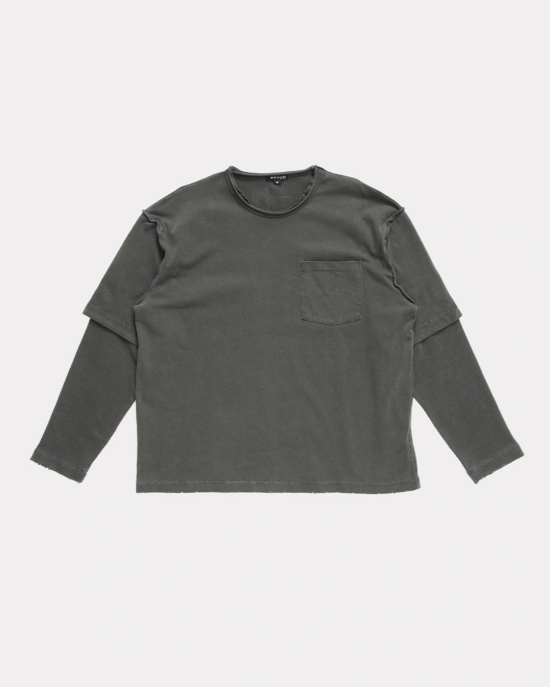 Dream Layer Long Sleeve Tee - Charcoal