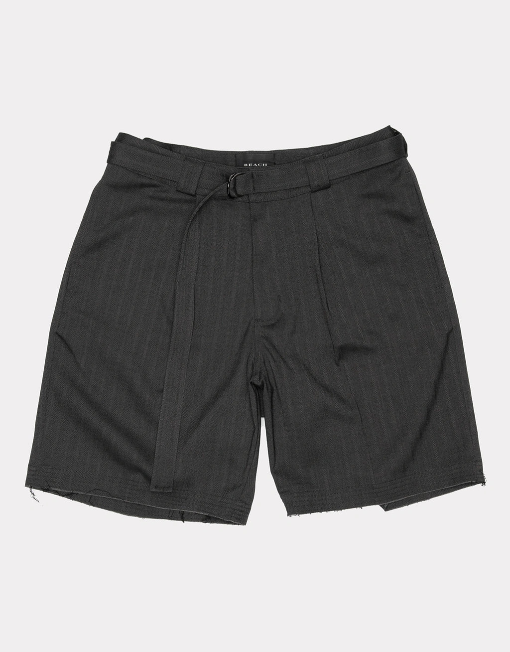 Cut Short - Black Herringbone
