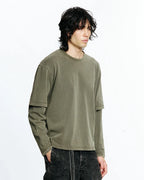 Dream Layer Long Sleeve - Fatigue by Beach Brains - view 2