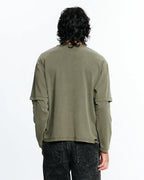 Dream Layer Long Sleeve - Fatigue by Beach Brains - view 3