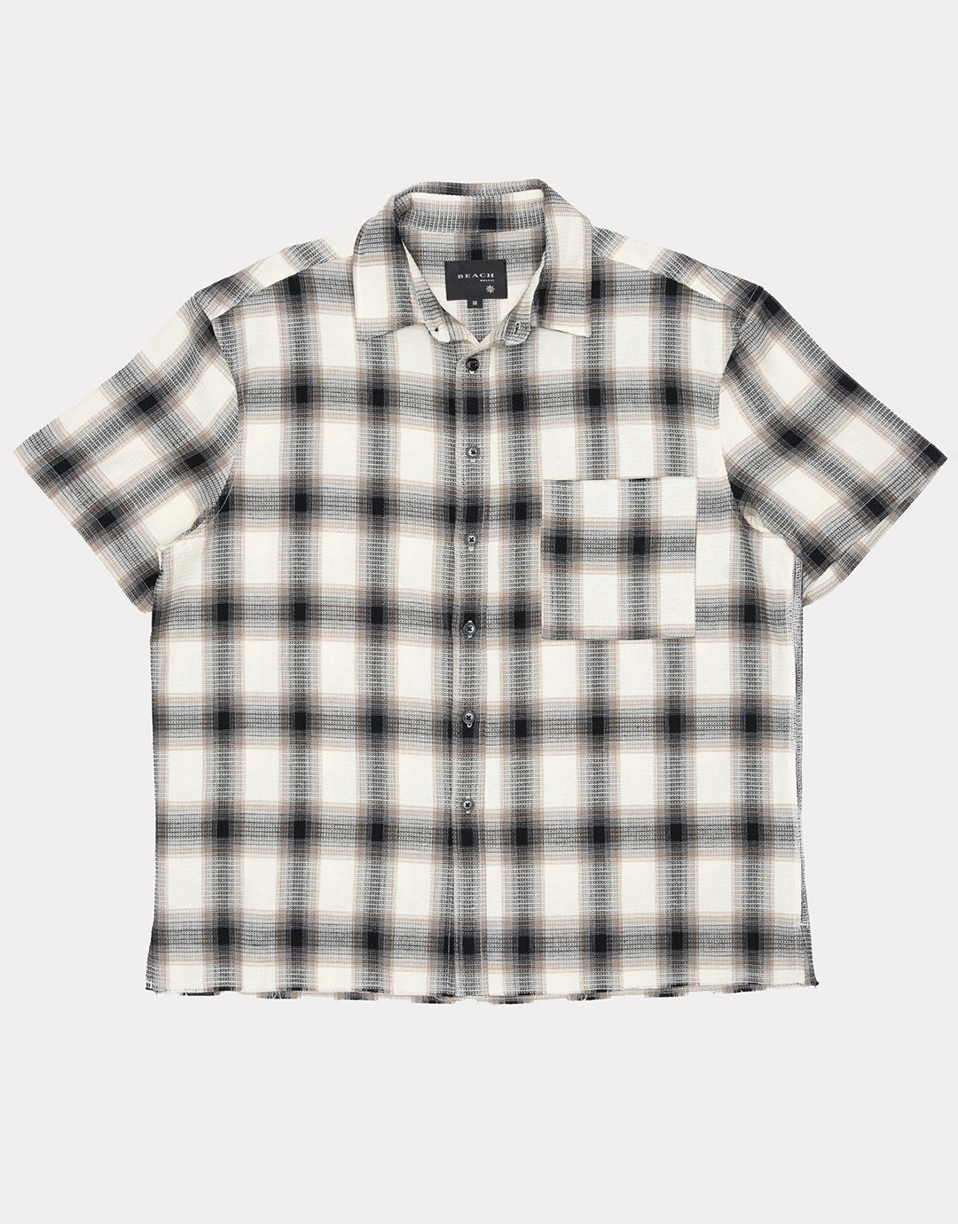 Hold Short Sleeve Shirt - Black/Brown