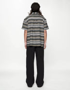 Hold Short Sleeve Shirt - Grey Woven by Beach Brains - view 2