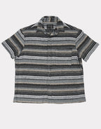 Hold Short Sleeve Shirt - Grey Woven by Beach Brains - view 3