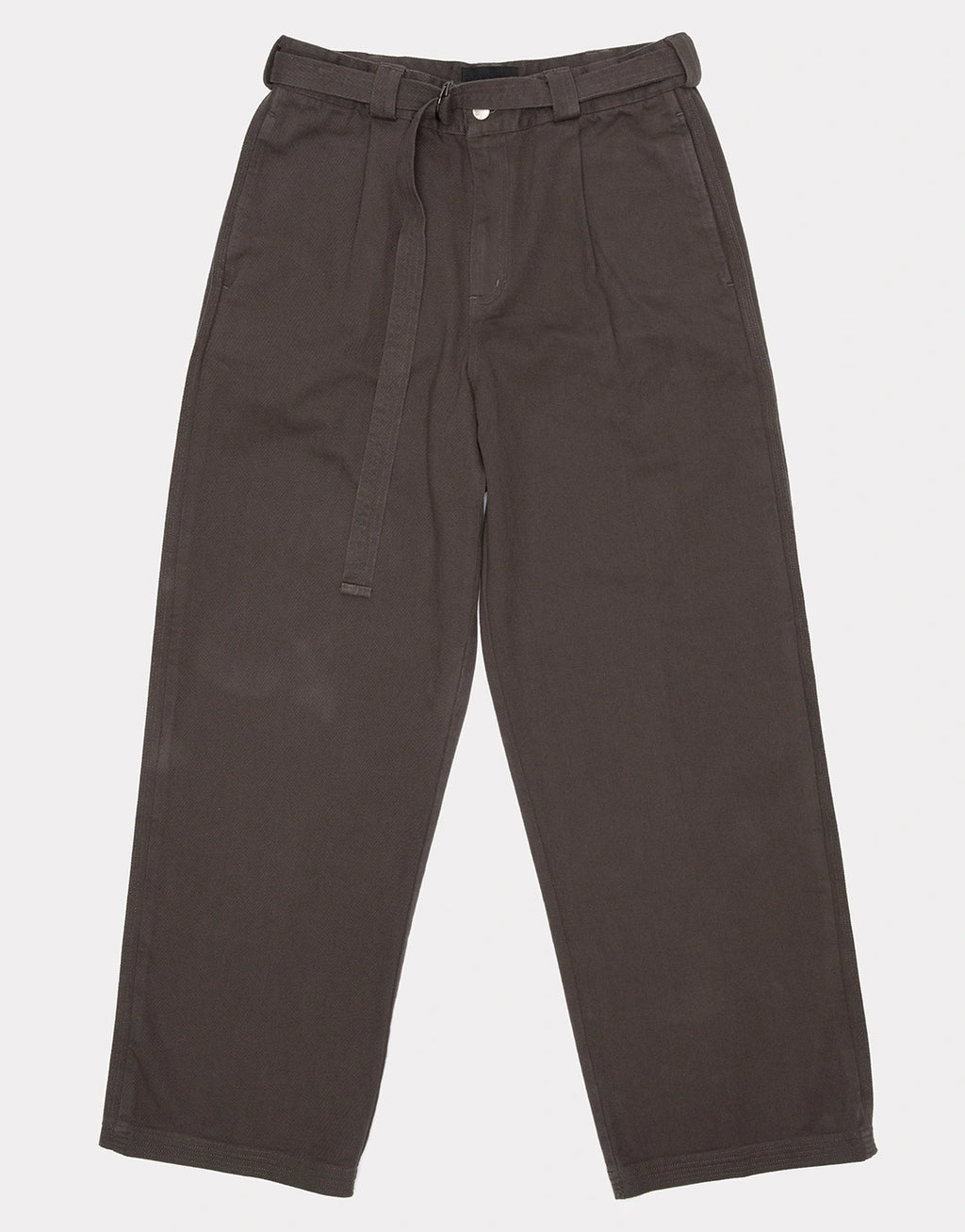 Pleated Work Pants - Dark Grey