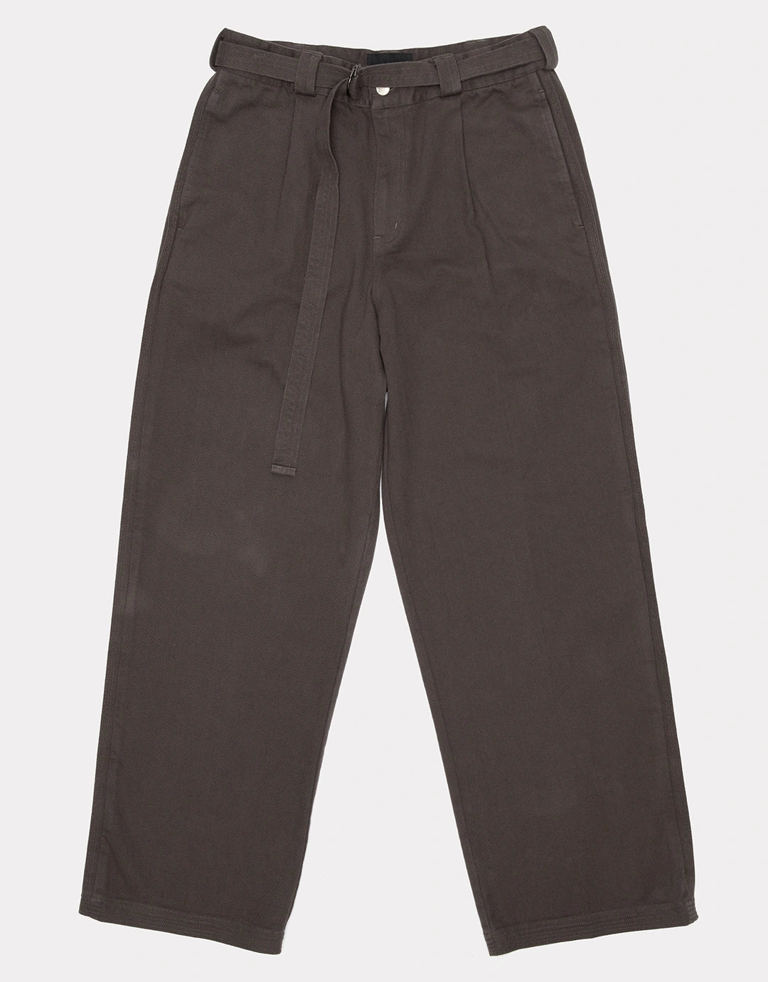 Pleated Work Pants - Dark Grey