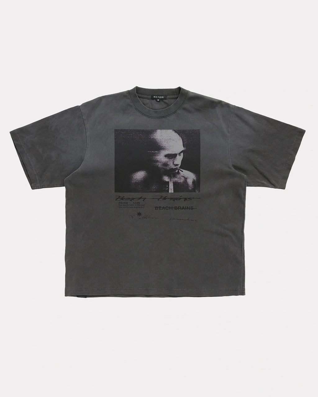 Punk Tee - Sun Faded Black