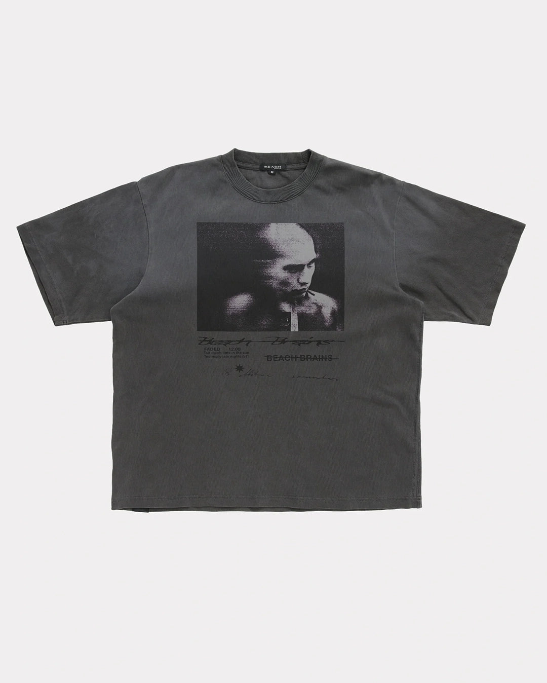 Punk Tee - Sun Faded Black