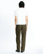 Pleated Work Pant - Fatigue by Beach Brains - view 3