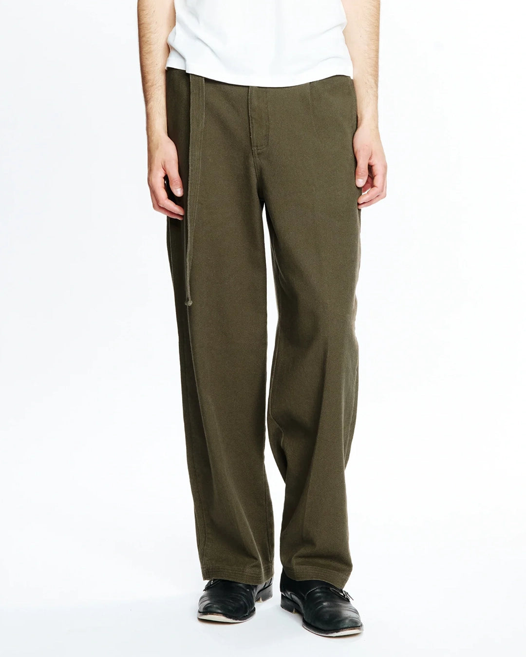 Pleated Work Pant - Fatigue