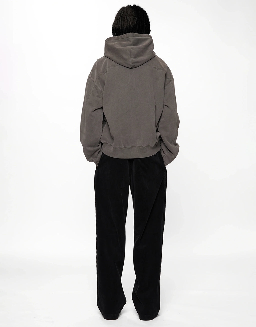 Tour Zip Hoodie - Charcoal