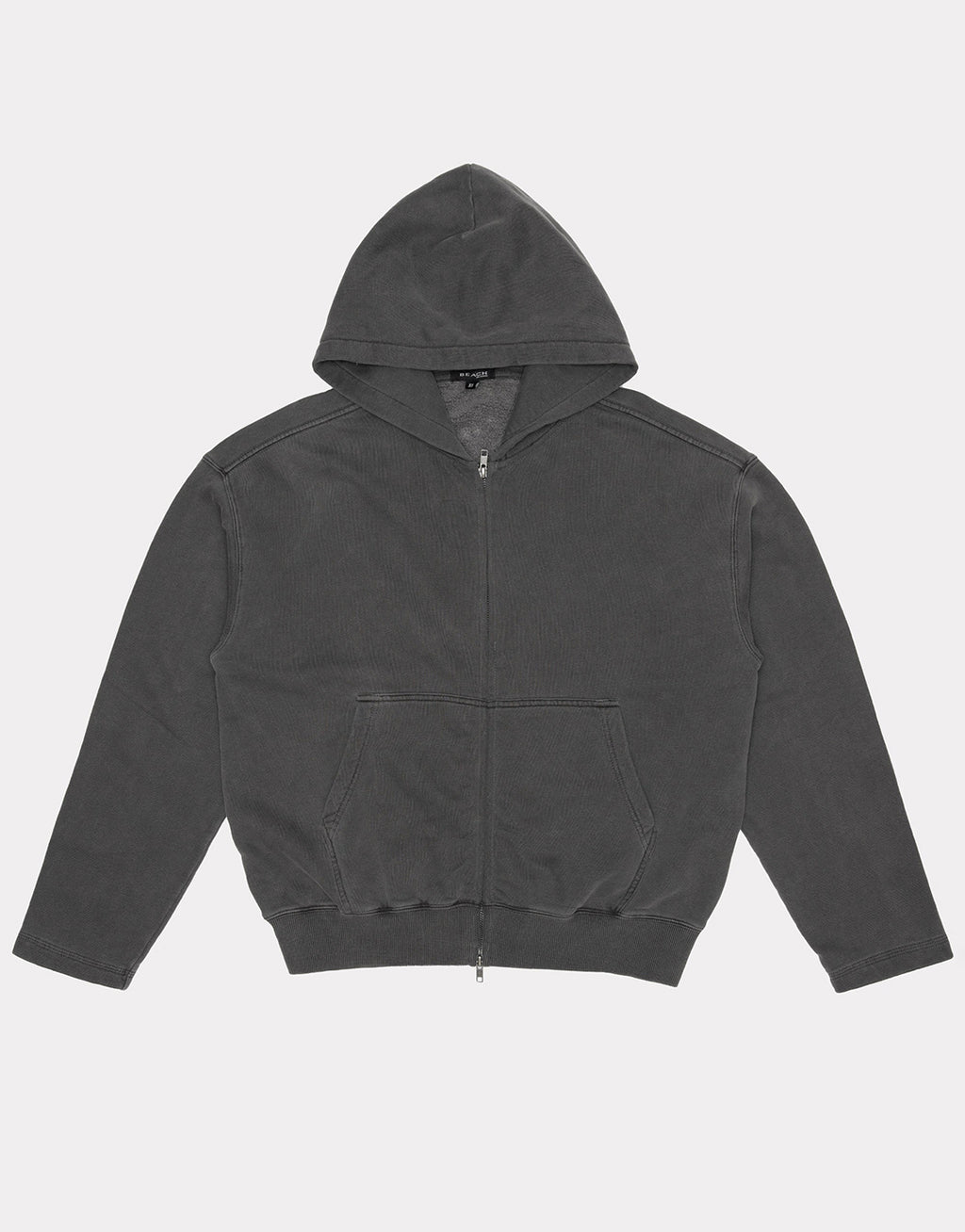 Tour Zip Hoodie - Charcoal