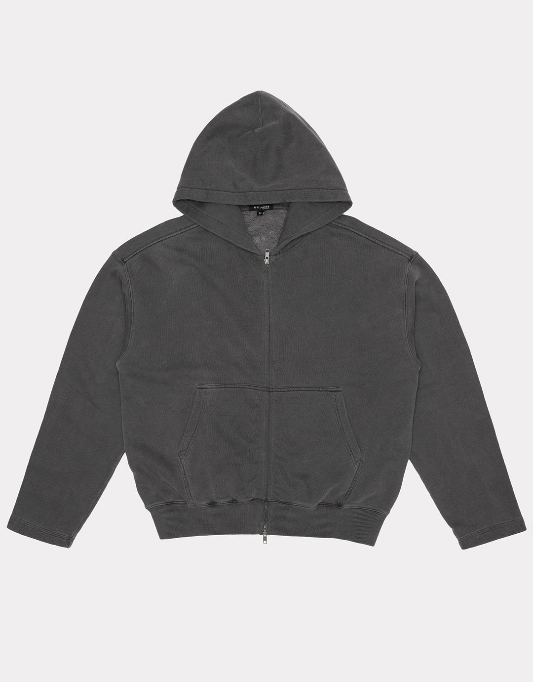 Tour Zip Hoodie - Charcoal