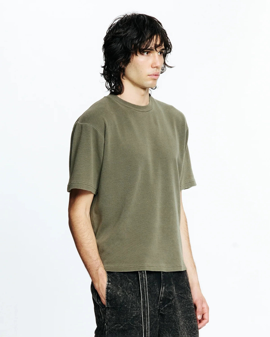 Waffle Dream Tee - Fatigue