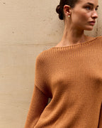 Bell Long Sleeve Knit - Toffee - Summi Summi