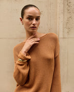 Bell Long Sleeve Knit - Toffee - Summi Summi