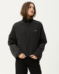 Berlin - Reversible Polar Fleece Jacket - Black - Afends