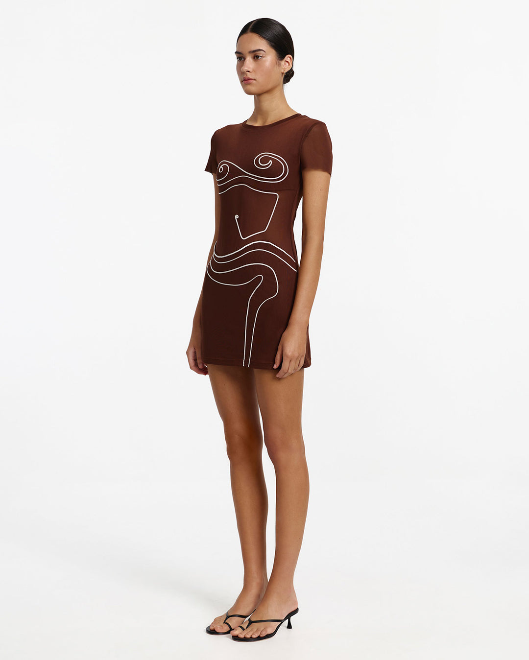 Significant Other Bexley Mini Dress - Oak | Wally NZ Significant Other Bexley Mini Dress - Oak | Wally NZ