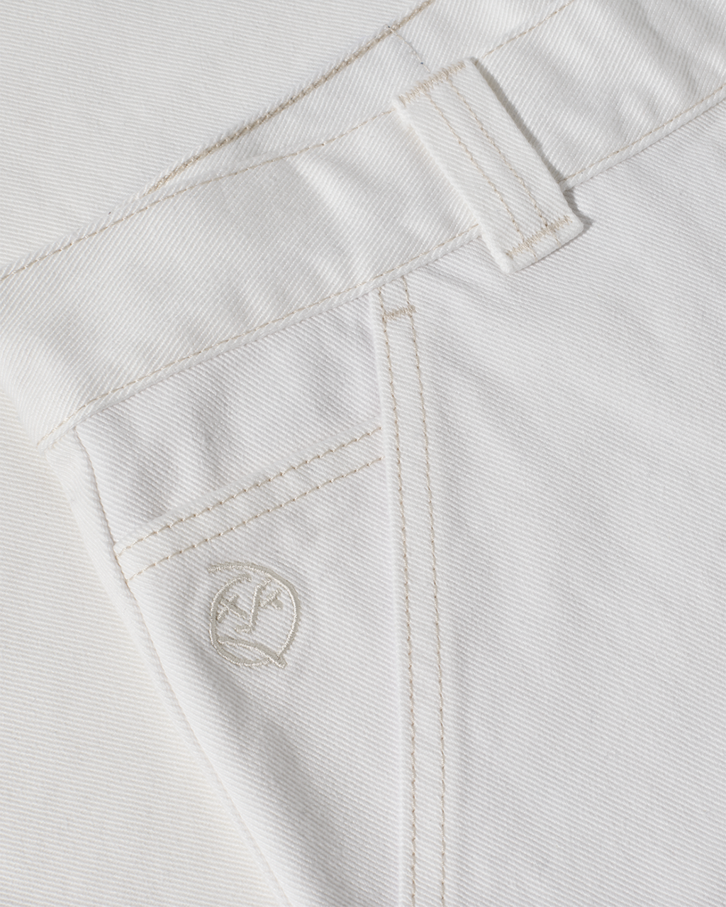 Big Boy Work Pants - Ecru 4