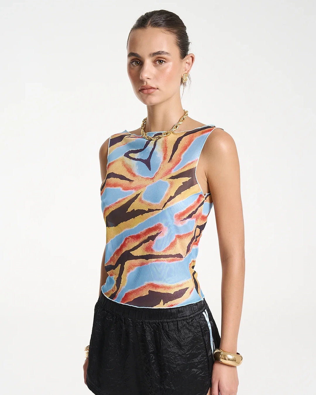 Mesh Tank Top - Zanzibar