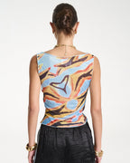 Mesh Tank Top - Zanzibar by Summi Summi - view 4